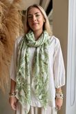 Laundry B Paisley Scarf Khaki /10 =